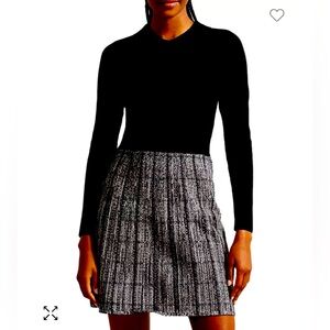 NWT Ted Baker Leanno Long Sleeved Mock Detail Dress XL (Size 5)